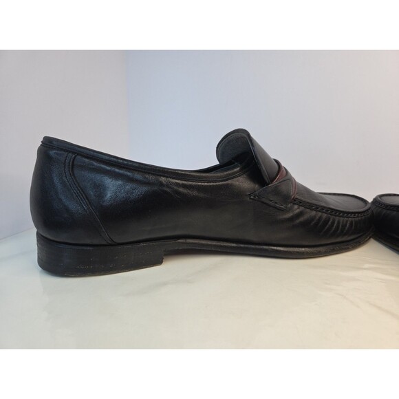 Church\'s Turin Mens Black Leather Penny Loafers 9.5 F Handmade in Italy EUC main image 12